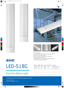 Ultra-thin Batten Light