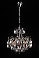 Household Lighting/Ceiling Lamp/chrome color+iron+crystal+glass+E14*40W