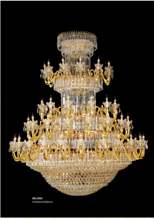 Luxury crystal chandelier