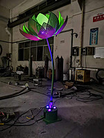 Simulation lotus lamp