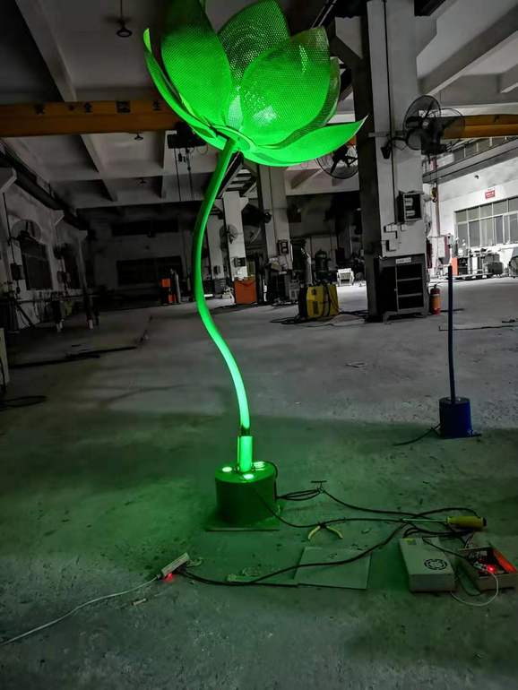 Simulation lotus lamp