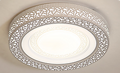 Fashionable, simple, lace, round bedroom ceiling lamp