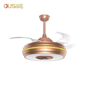 Retro Chinese Invisible Fan Chandelier