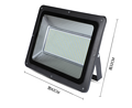 LED outdoor solar floodlight