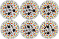 Bright two-color LED bead