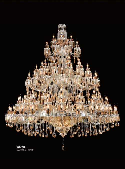 European crystal chandelier
