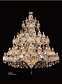 European crystal chandelier