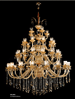 Luxurious living room chandelier