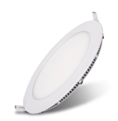 qiangshidian,panel light,circular,white