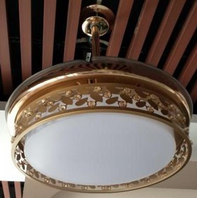 classic Chinese-style fan lamp