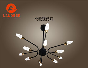 nordic light luxury creative chandelier