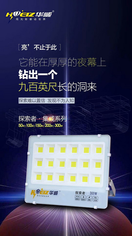 huawei,pathfinder,floodlight,white,Integrated series