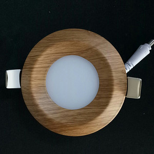 quanyou,Simple modern Panel lights,wood color