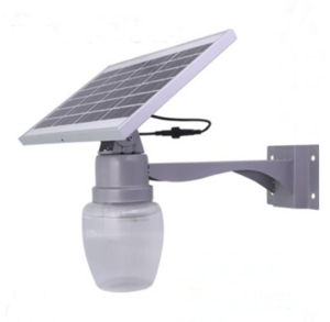 white solar wall lamp