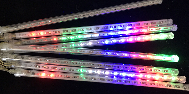 Meteor shower light bar