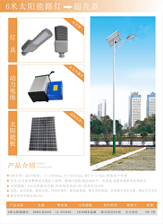 Solar street lamp - super bright style