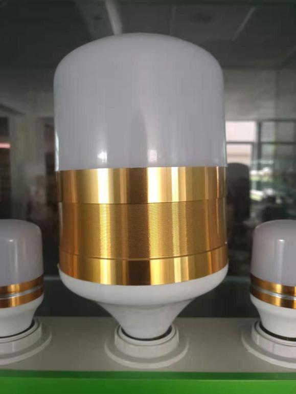 bicolor cylindrical LED bulb