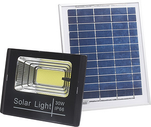 30W outdoor solar floodlight