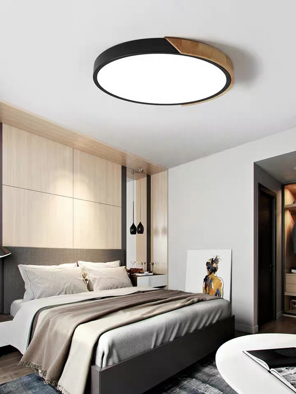 round nordic ceiling lamp