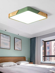 square nordic ceiling lamp