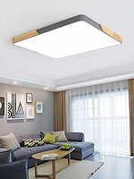 rectangle nordic ceiling lamp