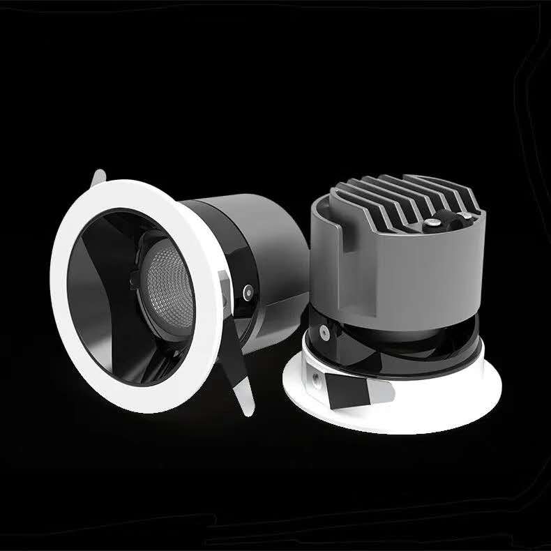 Xincheng simple black and white Two color  LED downlights