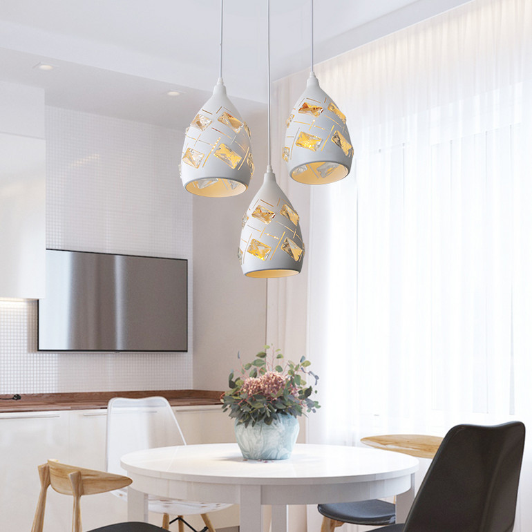 lijing, Lemon crystal series, ceiling lamp,creative