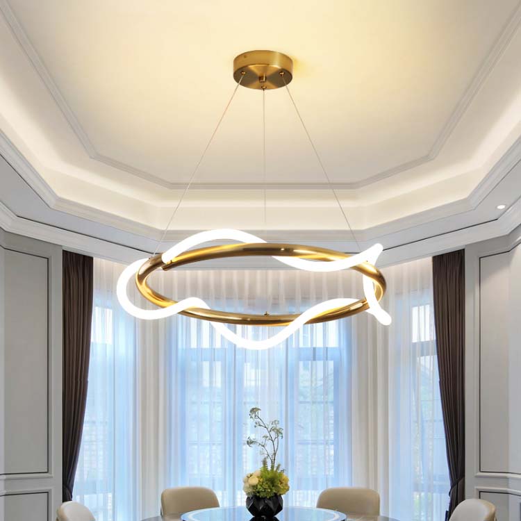 Modern minimalist chandeliers