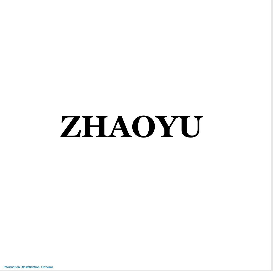 Zhongshan Zhaoyu Lighting Co., Ltd