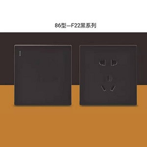 Model 86-F22 black series panel switch 8