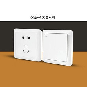 Model 86-F30 white series panel switch 6