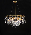 Modern light luxury art crystal lamp