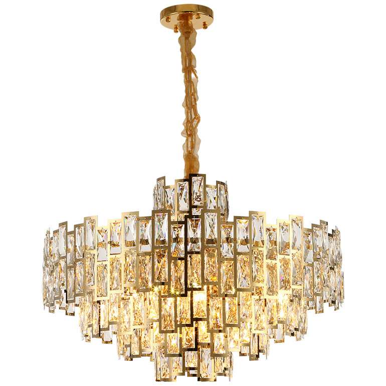 Modern light luxury art crystal lamp