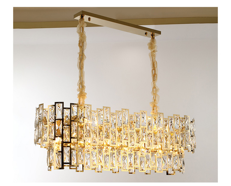Modern light luxury art crystal lamp
