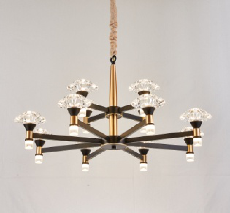 Haofeng, Tieyi acrylic two-color converter chandelier