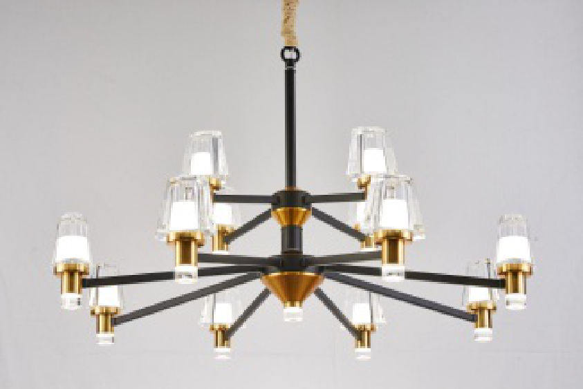 Haofeng, Tieyi acrylic two-color converter chandelier