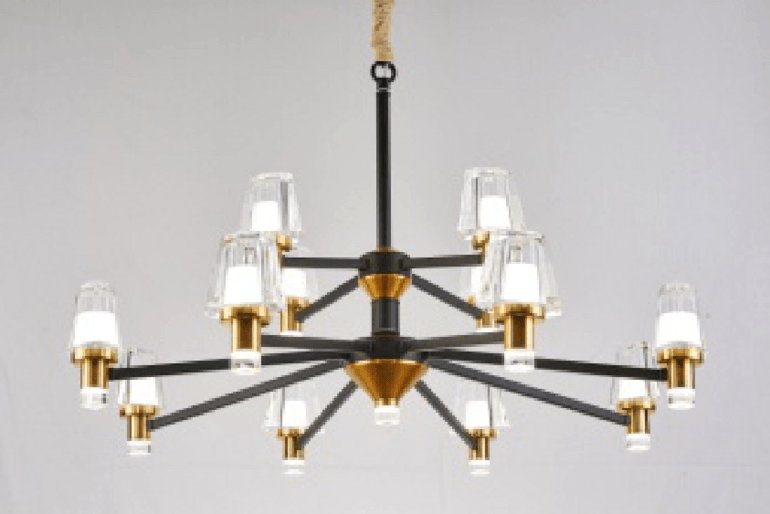 Haofeng, Tieyi acrylic two-color converter chandelier