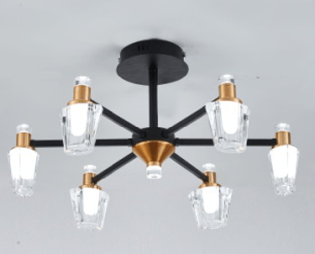 Haofeng, Tieyi acrylic two-color converter chandelier