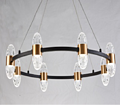 Haofeng, Tieyi glass two-color converter chandelier