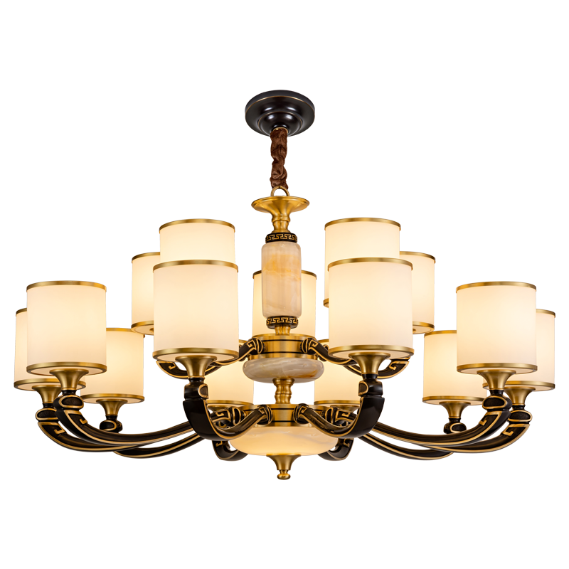 Tonghuashun,New Chinese style light luxury atmosphere living room chandelier