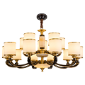 Tonghuashun,New Chinese style light luxury atmosphere living room chandelier