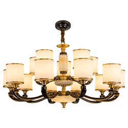 Tonghuashun,New Chinese style light luxury atmosphere living room chandelier