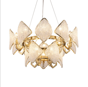 Aosihua,Light luxury atmosphere champagne gold chandelier