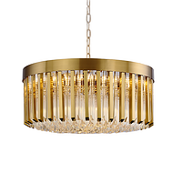 Aosihua,Champagne gold modern light luxury corridor courtyard chandelier