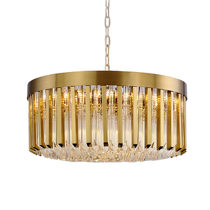 Aosihua,Champagne gold modern light luxury corridor courtyard chandelier