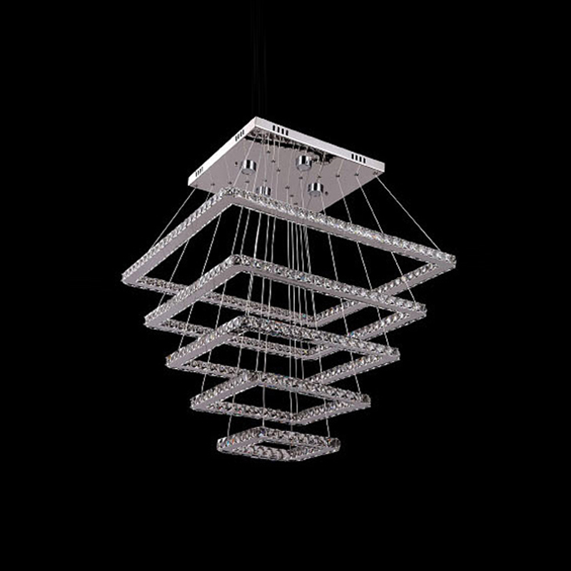 Modern simple living room bedroom crystal lamp