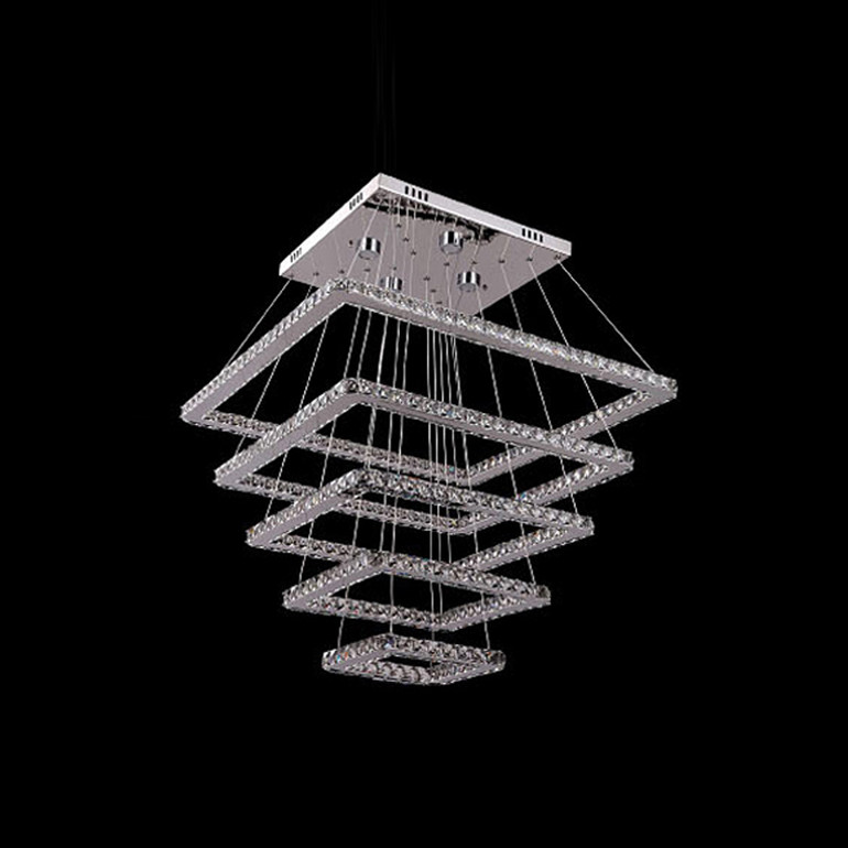 Modern simple living room bedroom crystal lamp