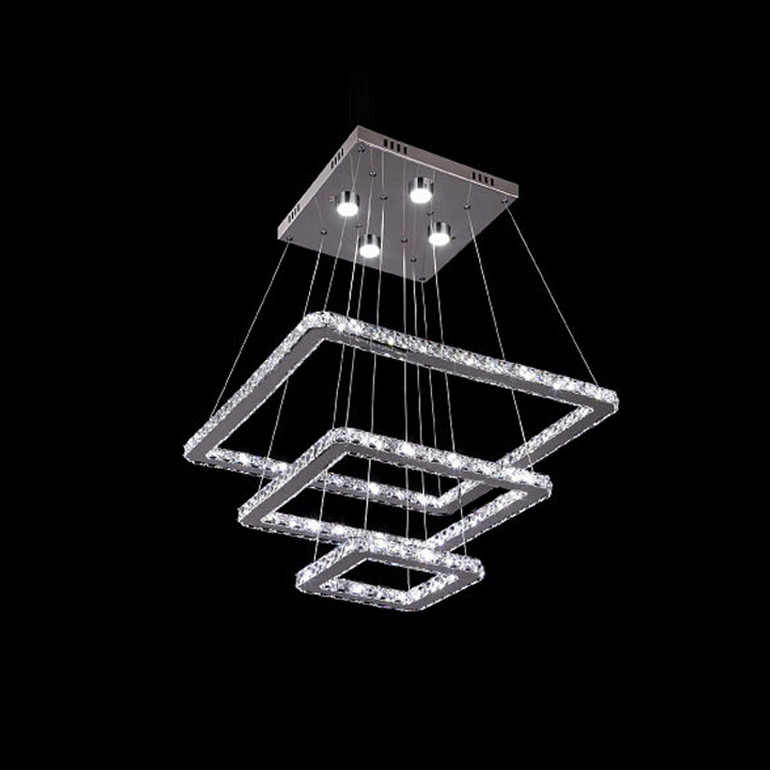 Modern simple living room bedroom crystal lamp
