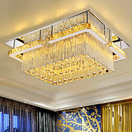 Modern simple living room bedroom crystal lamp