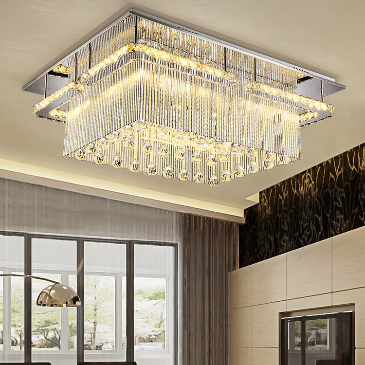 Modern simple living room bedroom crystal lamp